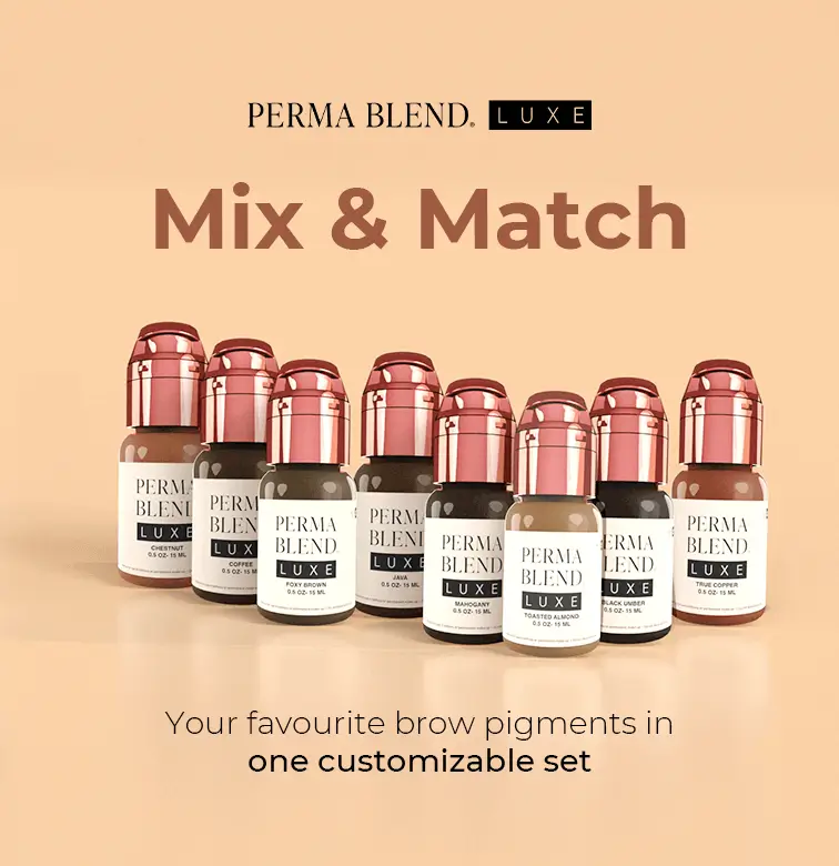 PermaBlend pigment collection for eyebrows