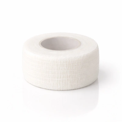 Self-Adhesive Elastic Bandage Grip Tape 2.5cm - White 