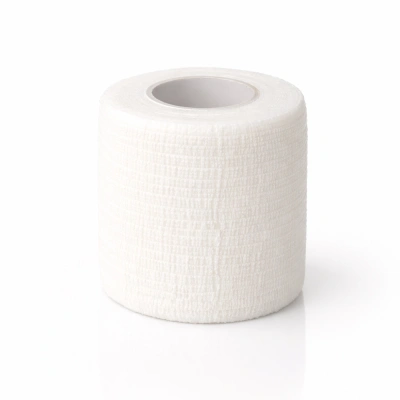 Self-Adhesive Elastic Bandage Grip Tape 5 cm - White