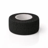 Self-Adhesive Elastic Bandage Grip Tape 2.5cm - Black