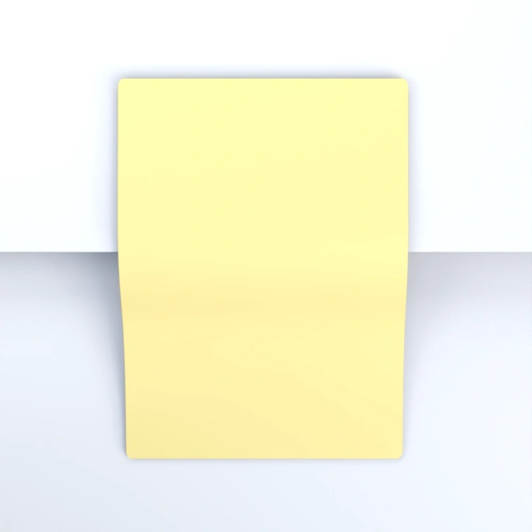 Übungshaut für pigmentierung gelb A4