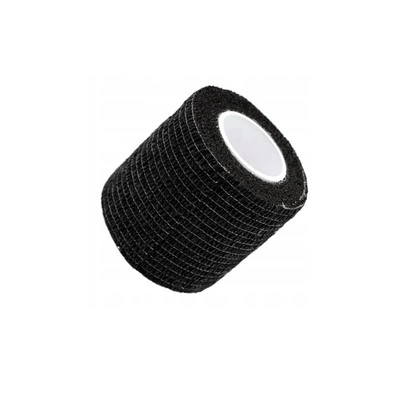 Self-Adhesive Elastic Bandage Grip Tape 5 cm - Black