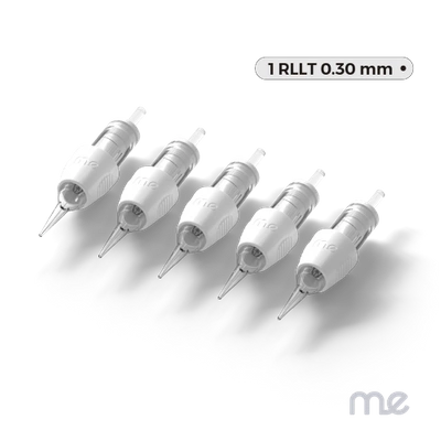 PMU Cartridge ME 0,30 1001 RLLT with rubber grip - 20 pcs