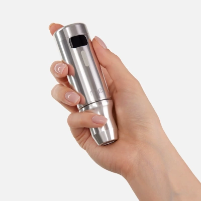 Wireless permanent makeup machine ME - Silver Gloss