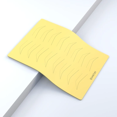 Practice skin for pigmentation yellow A4 – Open brows