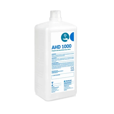 AHD 1000 1L Preparat do dezynfekcji rąk i skóry - uzupełnienie