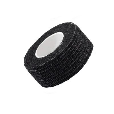 Self-Adhesive Elastic Bandage Grip Tape 2.5cm - Black
