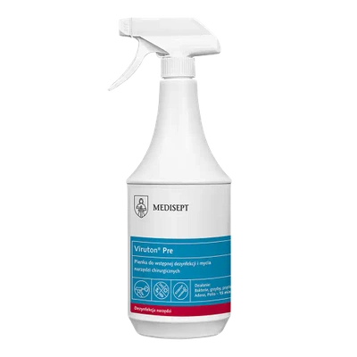 Viruton Pre Foam for disinfection and cleaning of instruments and equipment | Medisept - 1L