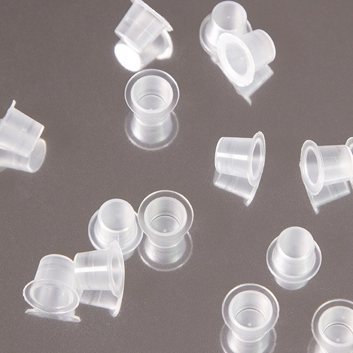 Plastic Pigment Cups - 8 mm (100pcs)