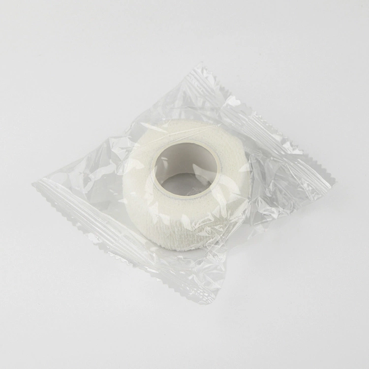 Selbstklebendes elastisches Verbandsklebeband 2,5 cm - Weiß