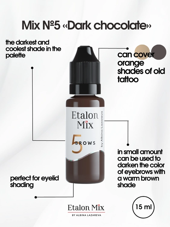 ETALON Mix 5 Dark Chocolate 15 ml