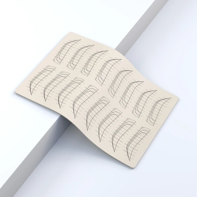 Übungshaut für pigmentierung beige A5 – Brauen