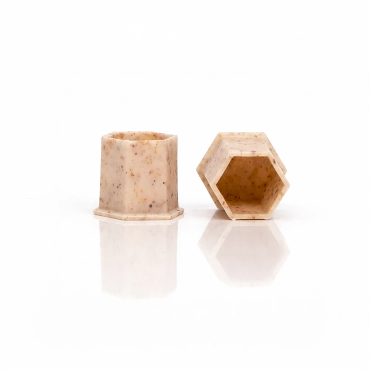 Eco-friendly pigment cups - 10 mm (100 pcs)