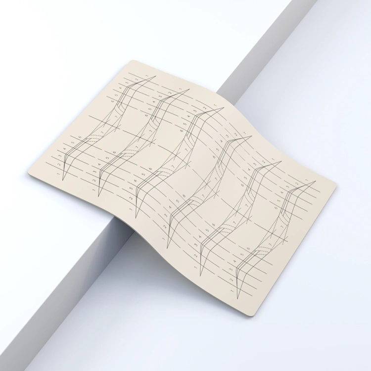 Practice skin for pigmentation beige A5 – Sharp angles brows