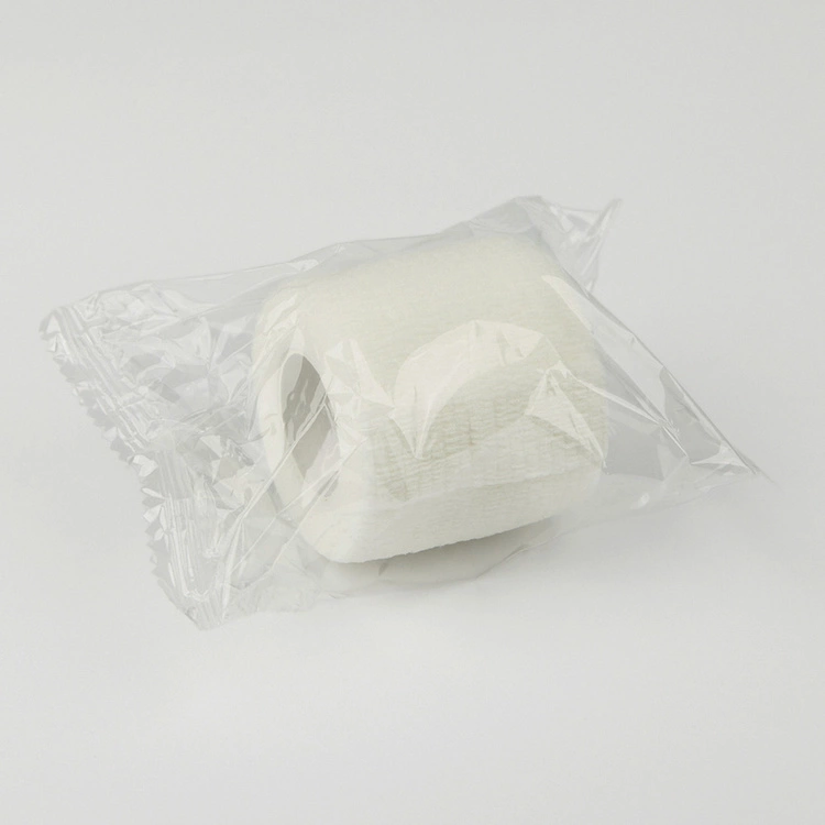 Self-Adhesive Elastic Bandage Grip Tape 5 cm - White