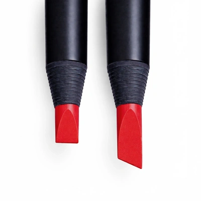 Brow Mapping Pencil with String - RED