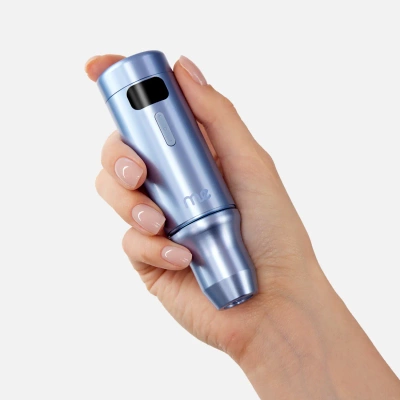 Wireless permanent makeup machine ME - Matt Blue