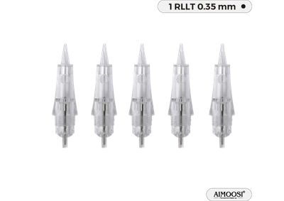 PMU Cartridge Aimoosi 0,35 1201 RLLT with spring - 15 pcs