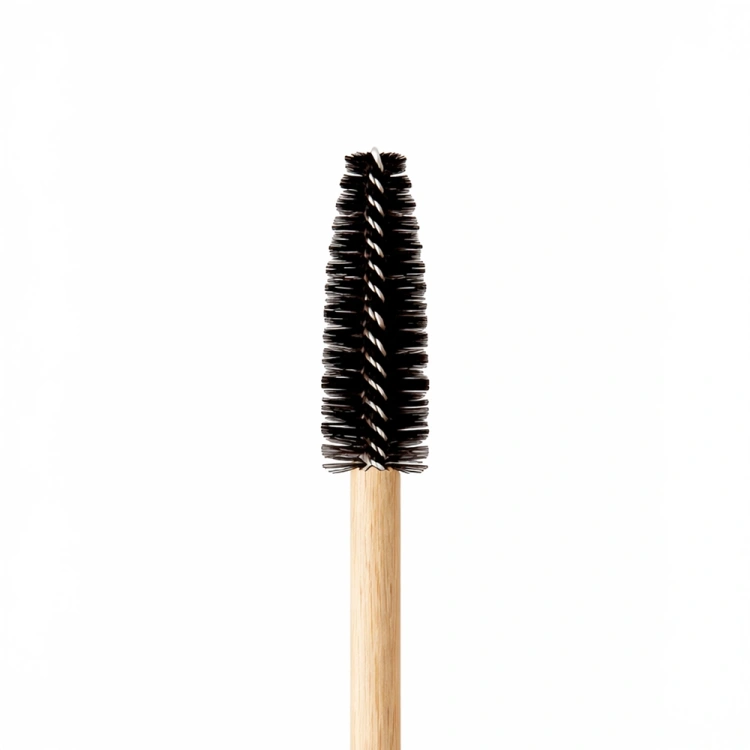 Bamboo Eyelash and Eyebrow Brushes - Black (50 pcs)