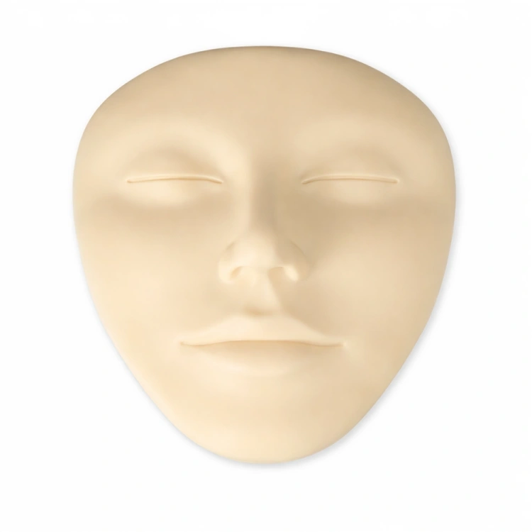 3D Practice skin for pigmentation yellow - Face shape